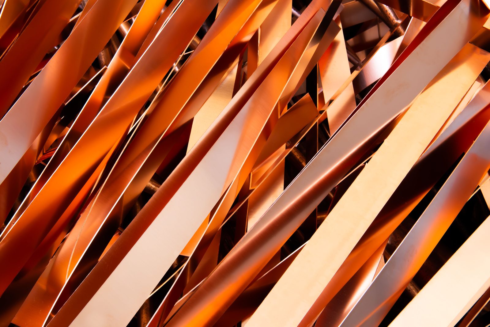 Thin-walled copper residues