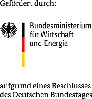Funded by the Federal Ministry for Economic Affairs and Energy on the basis of a decision by the German Bundestag